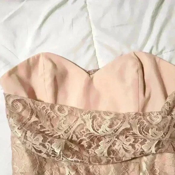 Jim Hjelm One Shoulder Blush Dress - Picture 4 of 6